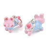 Alloy with Enamel Charms AL-CBA1FD3-06S-02-2