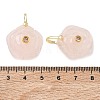 Natural Rose Quartz Carved Pendants GG-CBAF4FB-01G-03-3