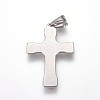 Tarnish Resistant 304 Stainless Steel Pendants STAS-E449-04P-2