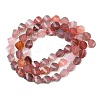 Natural Pink Botswana Agate Beads Strands G-P611-C07-01-3