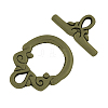 Tibetan Style Toggle Clasps LS-TIBE-2106-AB-NR-1