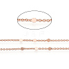 Brass Flat Round Link Chains CHC-TAC0009-03RG-4