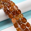 Natural Agate Beads Strands G-H295-A01-11-2