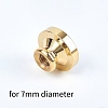 Wax Seal Brass Stamp Head AJEW-WH0209-561-3