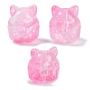 Transparent Spray Paint Glass Beads X1-GLAA-H035-01-2