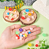 30Pcs 2 Styles Luminous Resin Mushroom Ornament RESI-TA0004-02B-7