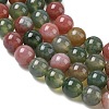 Natural Indian Agate Bead Strands G-J358-02-8mm-6