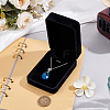 Velvet Jewelry Pendant Storage Boxes CON-BBC0001-28-3