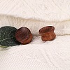 Wooden Ear Plugs Gauges WGA2F1F-05-1