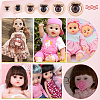 24 Pairs 6 Styles 3D ABS Doll Craft Cartoon Movable Eye FIND-PH0028-13A-5
