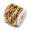 304 Stainless Steel Hot Pepper Link Chains CHS-G042-03G-03-3