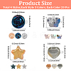 240Pcs 12 Styles Electroplate Glass Beads EGLA-PA0001-12-2