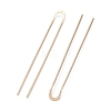 Brass Hair Fork Findings KK-F830-01KCG-2