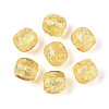Handmade Foil Lampwork Beads Strands FOIL-T008-01E-2