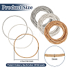 45Pcs 3 Colors Spring Bracelets TWIR-BBC0001-07-2