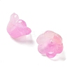 Transparent Glass Beads Caps GLAA-B028-01A-2
