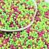 Opaque Acrylic Beads X1-OACR-H118-07A-01-1