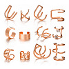 Alloy Cuff Earring Kits for Women WG0D93E-08-1