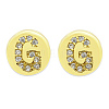 Brass Micro Pave Clear Cubic Zirconia Beads KK-T030-LA843-GX3-1