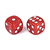 Opaque Acrylic Beads MACR-F083-14D-2