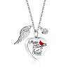 Heart with Wing Urn Ashes Pendant Necklace PW-WG4984E-06-1