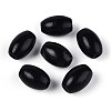 Spray Painted Schima Wood Beads WOOD-T032-29A-01-1