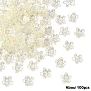 15g Transparent Acrylic Bead Caps TACR-YW0003-07E-1
