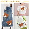 Computerized Embroidery Polyester with Fur Iron on/Sew on Patches DIY-WH0671-397C-7