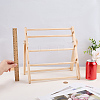 4-Tier Wooden Bracelet Organizer Display Riser Stands ODIS-WH0043-263B-3