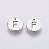 Non-Tarnish 304 Stainless Steel Charms STAS-P225-104P-26-1