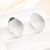 304 Stainless Steel Stud Earrings EJEW-D319-09B-P-2