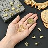 15Pcs 3 Styles Brass Spacer Beads KK-CJ0003-54-4