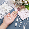  180Pcs 3 Style Resin Female Buckle Disposable Snap KY-NB0001-52-3