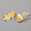 Natural Yellow Shell Beads SSHEL-Q311-001-2