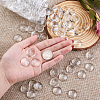 Transparent Glass Cabochons GGLA-CD0001-01-5