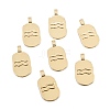 Brass Pendants KK-O140-20G-08-1