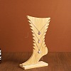 Leg Shaped Wood Anklet Display Stands WD-CBA482F-01A-1