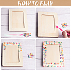 Olycraft DIY Chips Shell Mosaic Photo Frame Making Kit DIY-OC0004-47-4