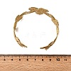 304 Stainless Steel Cuff Bangles for Women BJEW-F509-03B-G-5