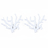 Opaque Acrylic Pendants OACR-N131-010B-A04-4