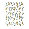 Shining Laser Ribbon Nail Decals Stickers MRMJ-R112-Z-D4300-03-1