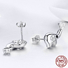 925 Sterling Silver Jewelry Sets SJEW-FF0002-07P-4