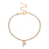 Fashionable and Creative Rhinestone Anklet Bracelets DA6716-16-1