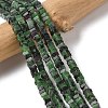 Natural Ruby in Zoisite Beads Strands G-A280-C09-01-2