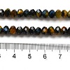 Natural Rainbow Tiger Eye Beads Strands G-NH0002-D04-02-5