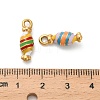 304 Stainless Steel Enamel Pendants STAS-K306-44G-3