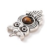 Natural Mixed Stone Pendants PALLOY-JF01714-01-3