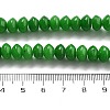 Dyed Natural Malaysia Jade Beads Strands G-P559-A16-01-5