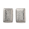 304 Stainless Steel Stud Earrings Findings EJEW-R151-01P-06-1