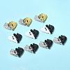 10 Sets Spray Painted Alloy Magnetic Pendants FIND-FS0004-25-9